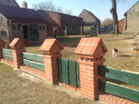 Bild Maurerhandwerk traditionell klein